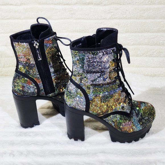 Cape Robbin Multicolor Ankle Boots - Picture 3 of 9